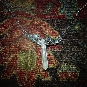 Fortune Teller's Hands, Wire Wrap on Chain